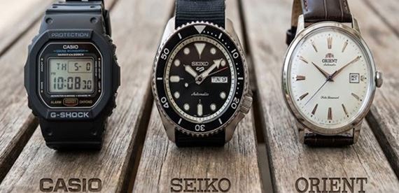 مقایسه سه برند ژاپنی کاسیو، سیکو و اورینت: انتخاب بهترین ساعت مچی