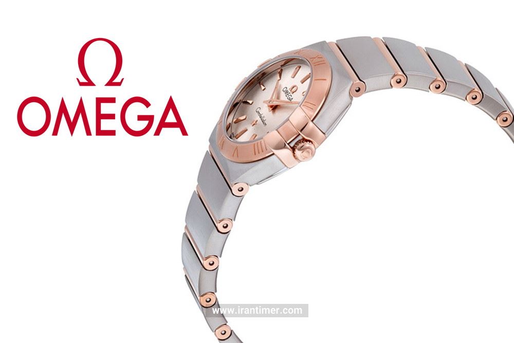 بررسی ظاهری ساعت مچی زنانه اُمگا مدل 123.20.24.60.02.001