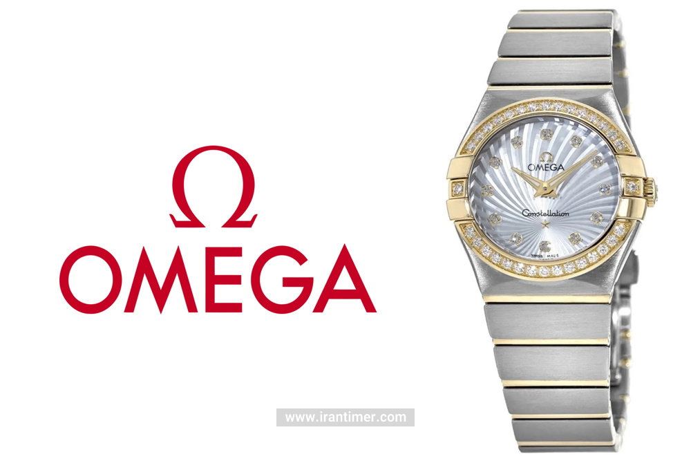 ساعت مچی زنانه اُمگا مدل 123.25.27.60.55.004 ساعتی دارای شیشه ضد خش همراه با کیفیت و اصالت