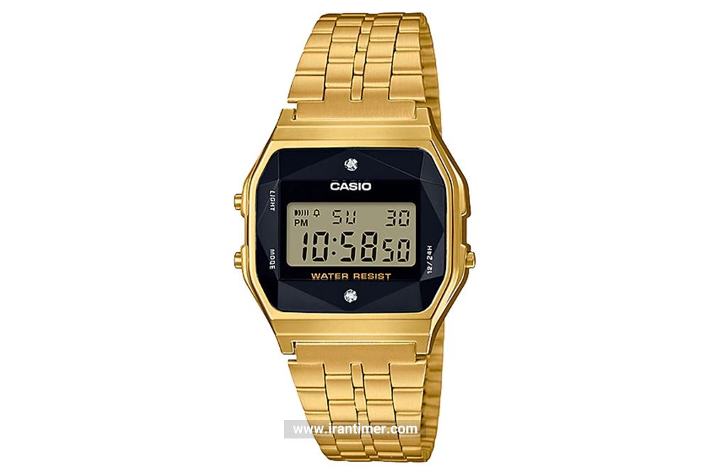ساعت مچی مردانه کاسیو مدل A159WGED-1DF یک ساعت دارای زمان سنج (Stopwatch) دارای زیبایی و کیفیت