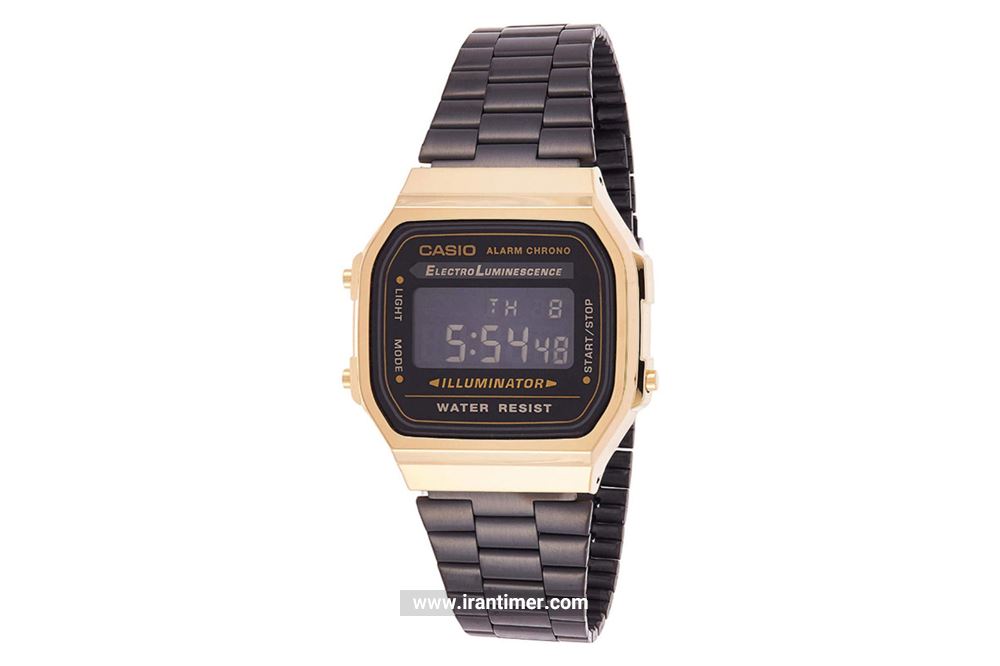 بررسی قیمت ساعت مچی مردانه و زنانه کاسیو مدل A168WEGB-1BDF