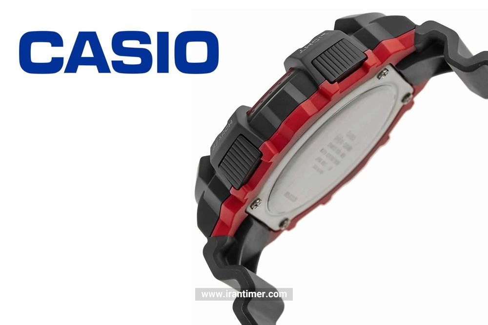 بررسی ظاهری ساعت مچی مردانه کاسیو مدل AD-S800WH-4AVDF