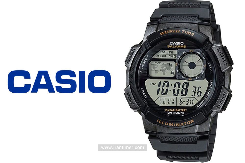 ساعت مچی مردانه کاسیو مدل AE-1000W-1AVDF یک ساعت دارای تقویم هفته بهره مند از استایل ظریف اما جذاب