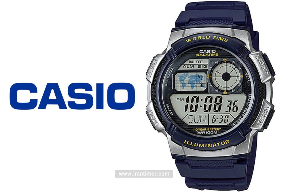 ساعت مچی مردانه کاسیو مدل AE-1000W-2AVDF یک ساعت دارای زنگ هشدار همراه با زیبایی و کیفیت