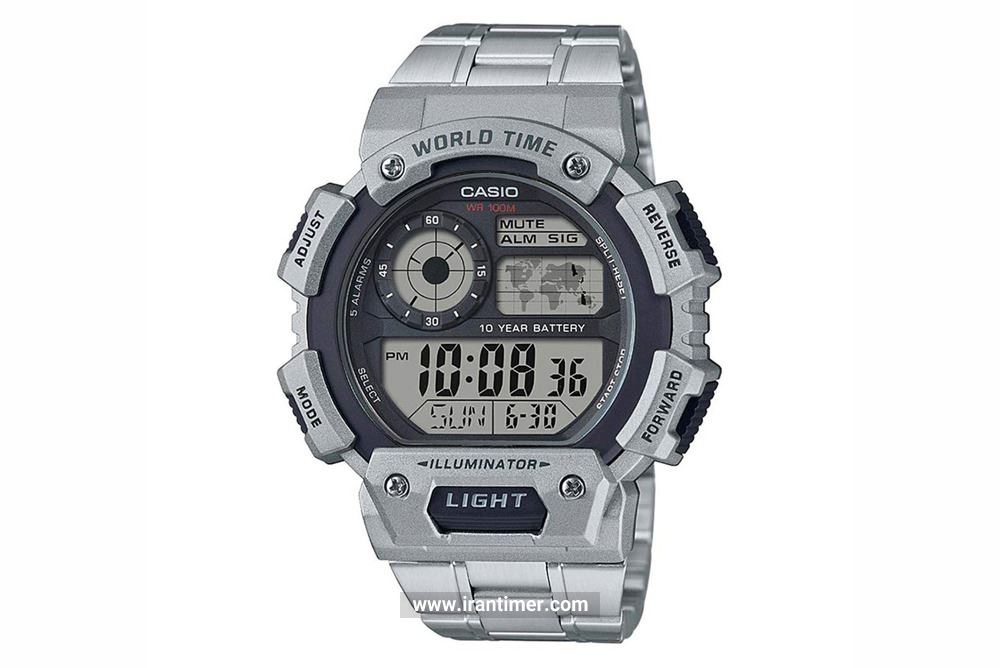 ساعت مچی مردانه کاسیو مدل AE-1400WHD-1AVDF یک ساعت دارای تقویم هفته با استایل ظریف اما جذاب