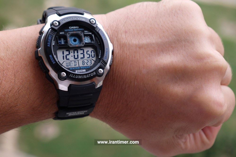 امکانات و ویژگی‌های ساعت مچی مردانه کاسیو مدل AE-2000W-1BVDF
