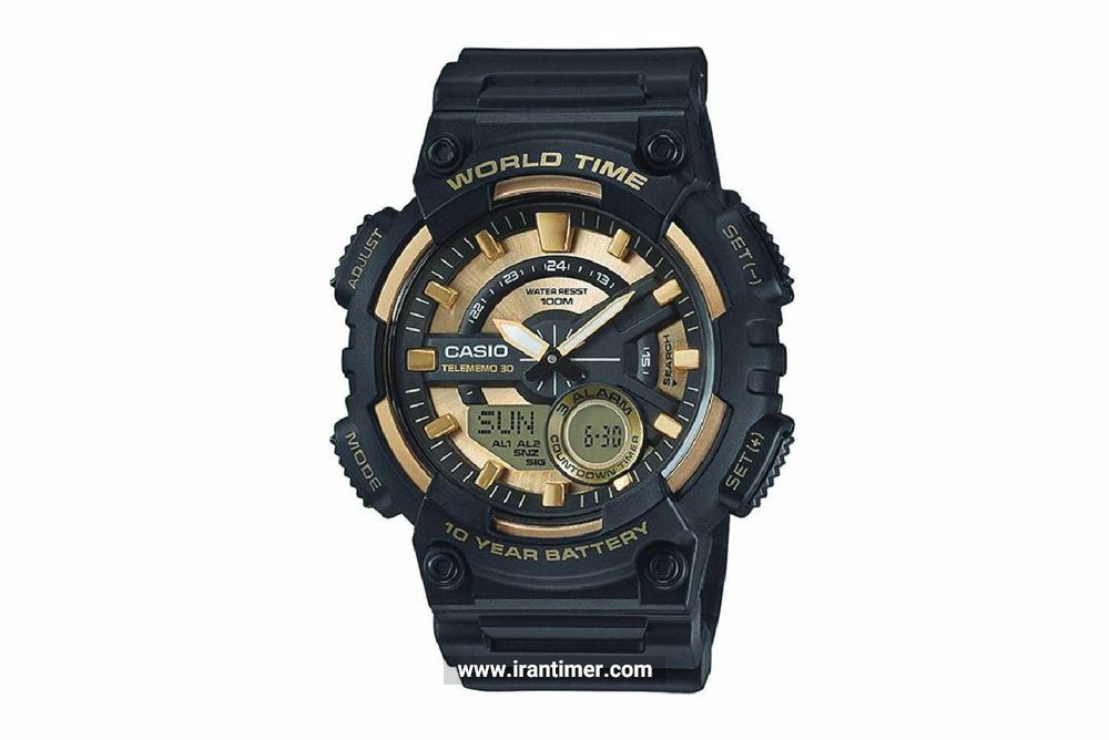 ساعت مچی مردانه کاسیو مدل AEQ-110BW-9AVDF یک ساعت دارای زمان سنج (Stopwatch) درکنار اصالت و کیفیت فوق العاده