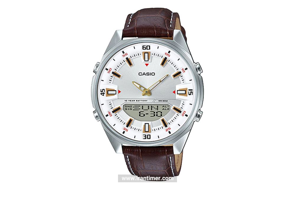 ساعت مچی مردانه کاسیو مدل AMW-830L-7AVDF یک ساعت دارای زمان سنج (Stopwatch) با کیفیت موتور