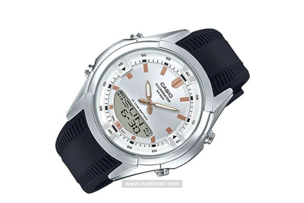 ساعت مچی مردانه کاسیو مدل AMW-840-7AVDF ساعتی دارای نور پس زمینه با طراحی ظریف