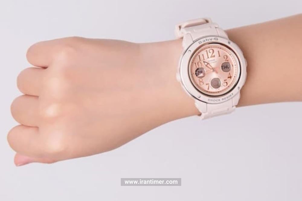 ساعت مچی دخترانه کاسیو مدل BGA-150CP-4BDR یک ساعت تقویم دار درکنار کیفیت ساخت