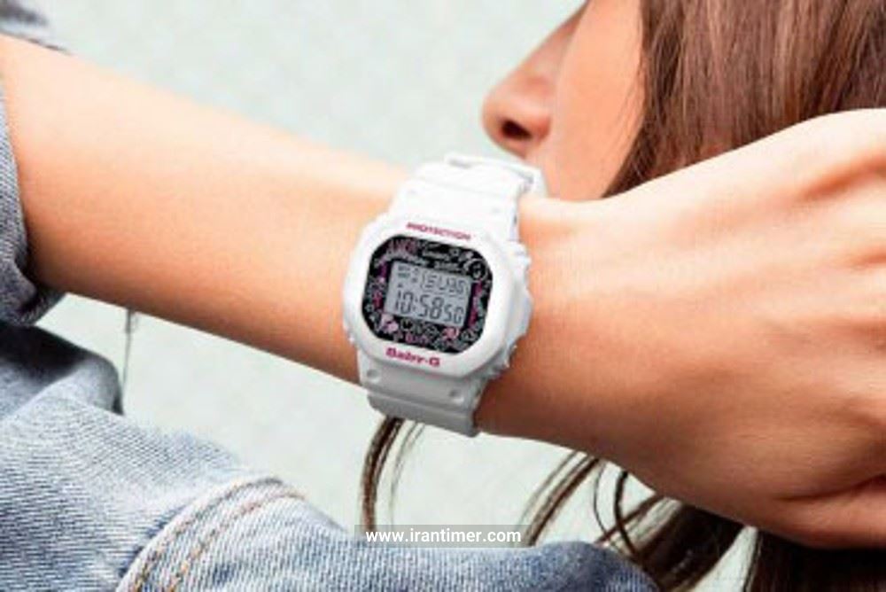 بررسی ظاهری ساعت مچی دخترانه کاسیو مدل BGD-560SK-7DR