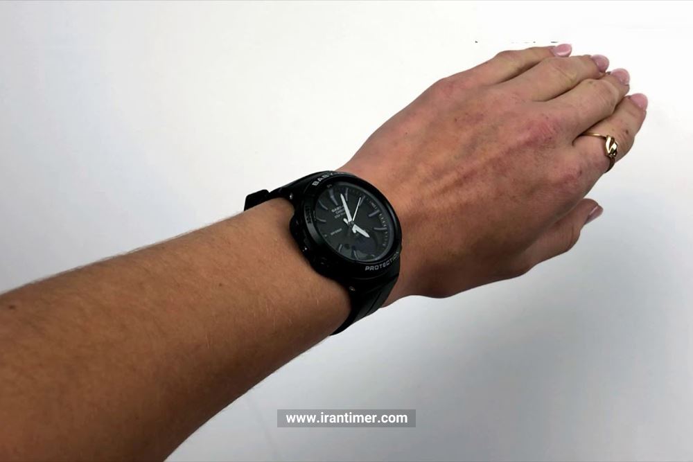 ظاهر ساعت مچی دخترانه پسرانه کاسیو مدل BGS-100SC-1ADR