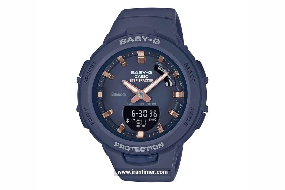 ساعت مچی دخترانه پسرانه کاسیو مدل BSA-B100-2ADR ، ساعتی