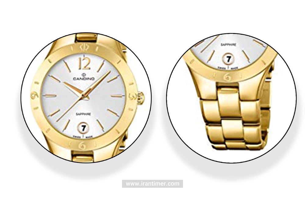 امکانات استفاده شده در ساعت مچی زنانه کاندینو مدل C4577/1