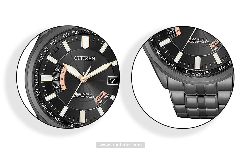 امکانات و ویژگیهای ساعت مچی مردانه سیتیزن مدل CB0185-84E