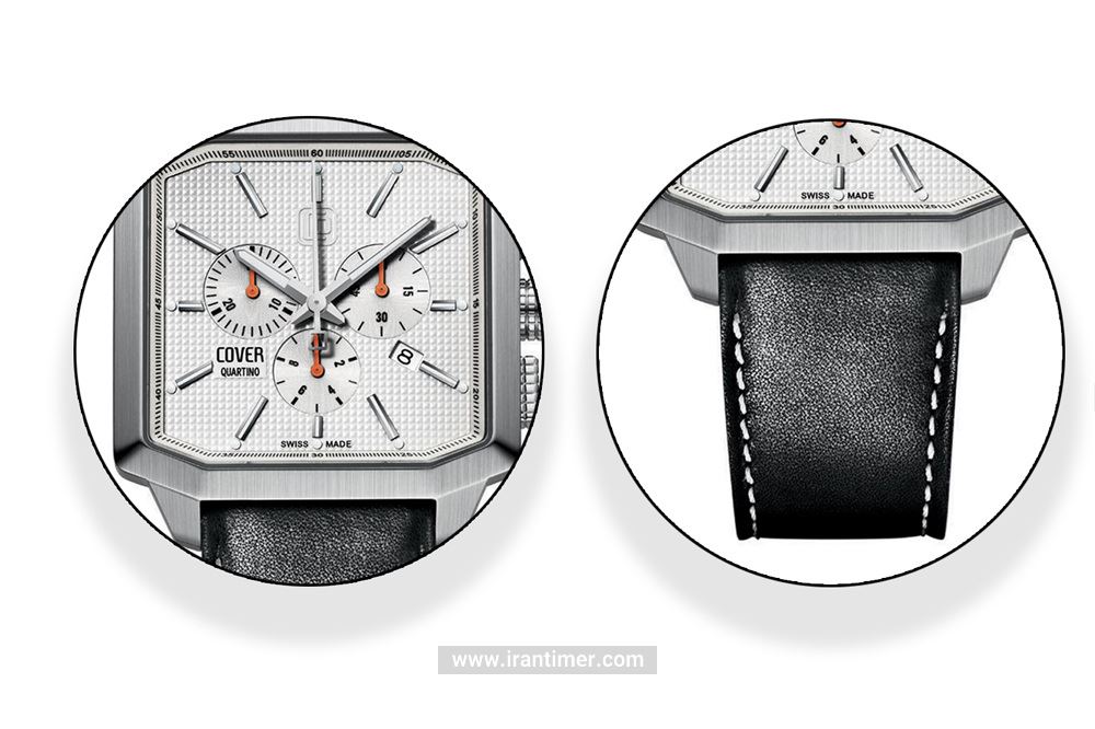 امکانات و خصوصیات ساعت مچی مردانه کاور مدل CO152.ST2LBK
