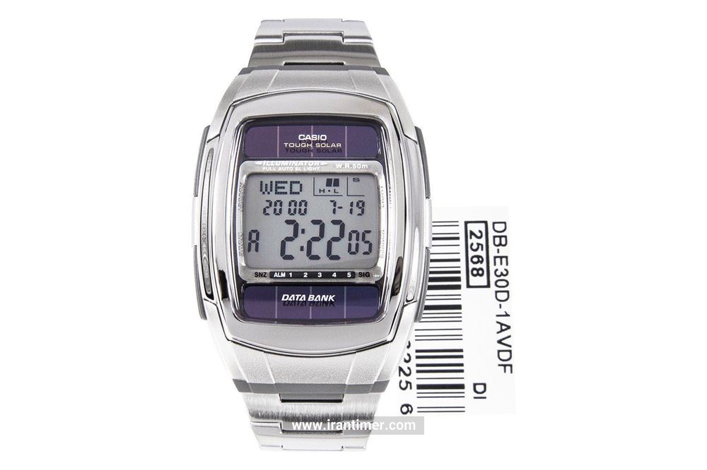 قیمت و خرید ساعت مچی کاسیو CASIO (G-Shock) مدل DB-E30D-1 | مردانه کلاسیک  اسپرت صفحه دیجیتال ، نمایش تاریخ کامل ، حافظه تلفن ، ساعت جهانی ، تایمر  شمارش گر معکو