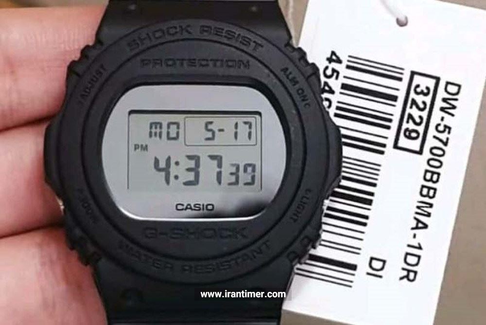 بررسی قیمت ساعت مچی مردانه کاسیو مدل DW-5700BBMA-1DR