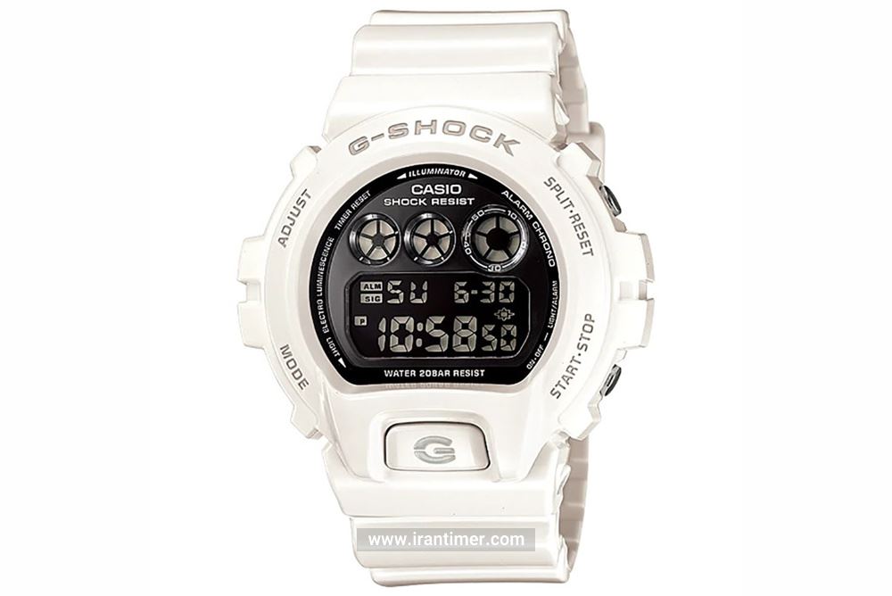 ساعت مچی مردانه کاسیو مدل DW-6900NB-7DR یک ساعت دارای زمان سنج (Stopwatch) دارای طراحی پرطرفدار