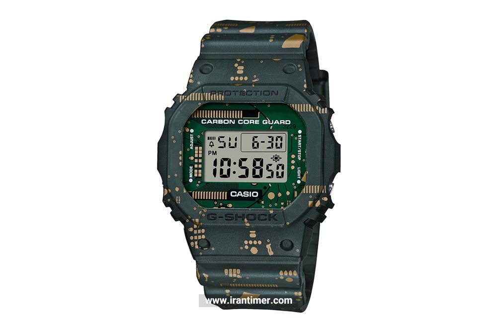 خرید، فروش و قیمت ساعت مچی کاسیو CASIO (G-Shock) مدل DWE-5600CC-3DR |  مردانه اسپرت بند پلاستیکی، نور پس زمینه، زمان سنج، تایمر شمارش گر معکوس،  زنگ هشدار، نمایش تاریخ کامل تا سال