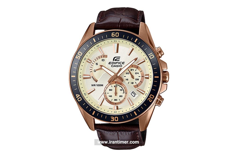 ساعت مچی مردانه کاسیو مدل EFR-552GL-7AVUDF ساعتی تقویم دار بهره مند از طراحی ظریف