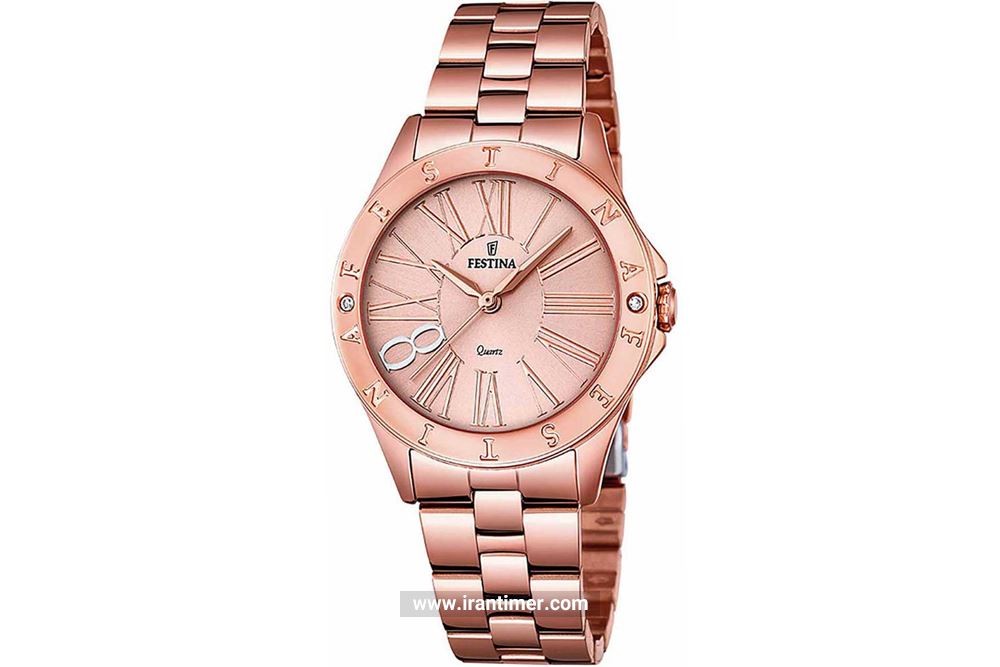 ساعت مچی زنانه فستینا مدل F16926/2 ساعتی ساده با کیفیت و زیبایی