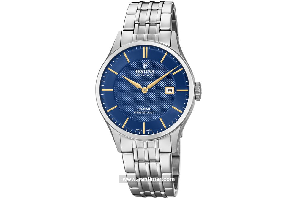 ساعت مچی مردانه فستینا مدل F20005/3 ساعتی تقویم دار بهره مند از کیفیت موتور