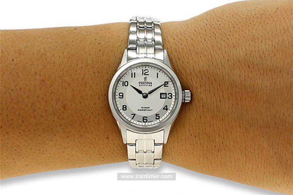 بررسی ظاهری ساعت مچی زنانه فستینا مدل F20006/1