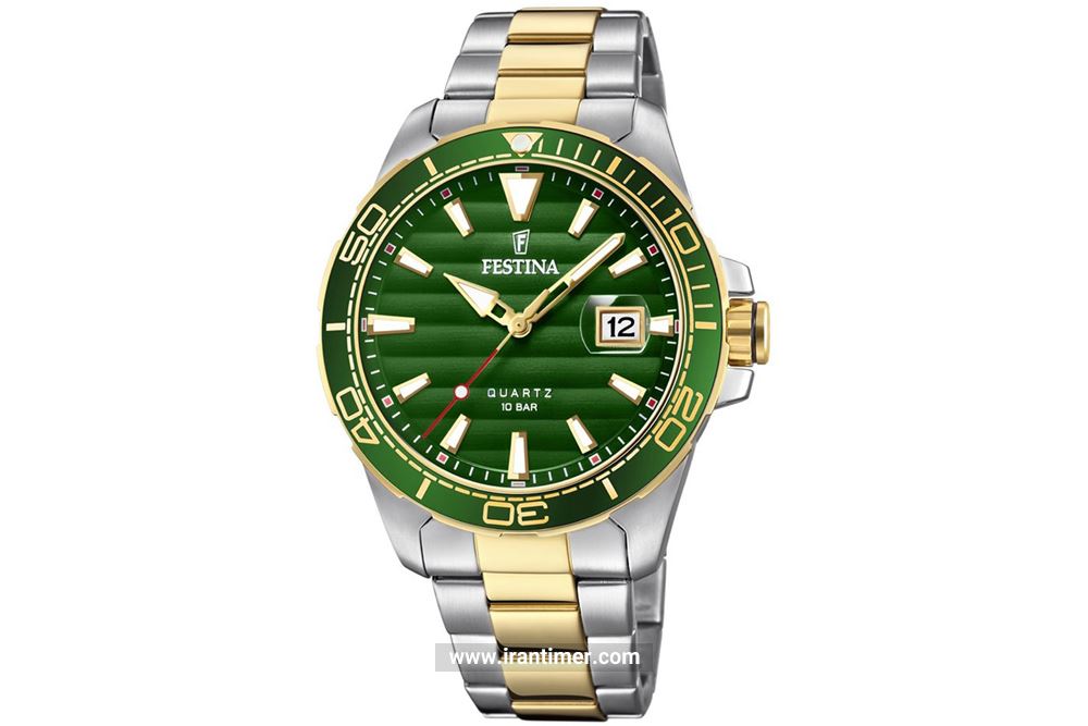 ساعت مچی مردانه فستینا مدل F20362/3 ساعتی تقویم دار درکنار موتور با کیفیت و خوش ساخت