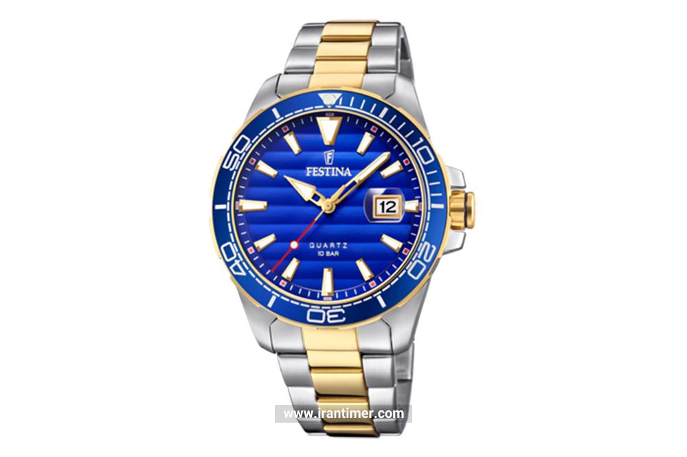 ساعت مچی مردانه فستینا مدل F20362/4 ساعتی تقویم دار با طراحی صفحه حرفه ای