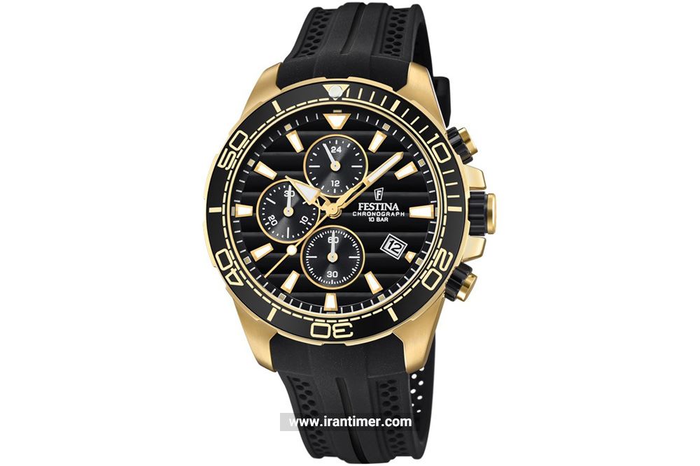 ساعت مچی مردانه فستینا مدل F20368/1 یک ساعت تقویم دار بهره مند از طراحی حرفه ای