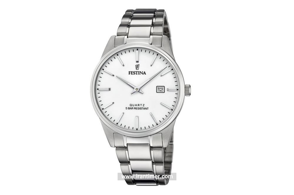 ساعت مچی مردانه فستینا مدل F20511/2 ساعتی تقویم دار درکنار کیفیت موتور