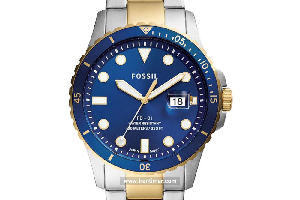 بررسی ظاهری ساعت مچی مردانه فسیل مدل FS5742