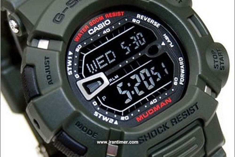 ساعت مچی مردانه کاسیو مدل G-9000-3VDR ساعتی دارای کورنوگراف درکنار کیفیت و اصالت