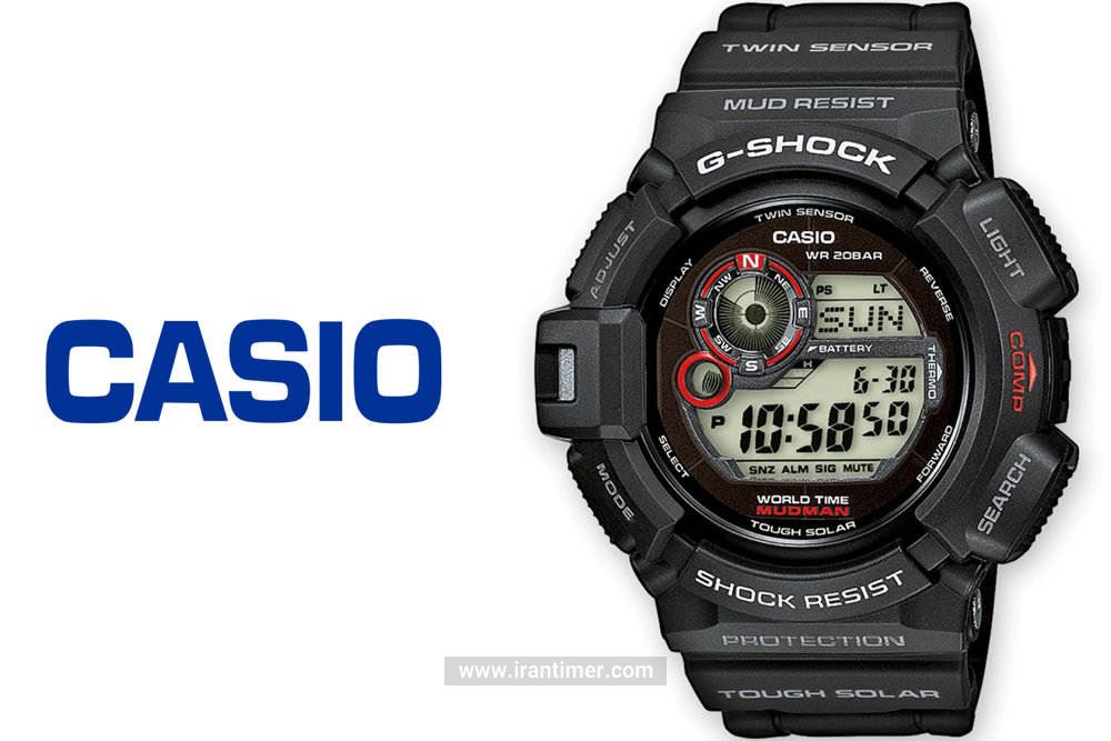 ساعت مچی مردانه کاسیو مدل G-9300-1DR ، ساعتی