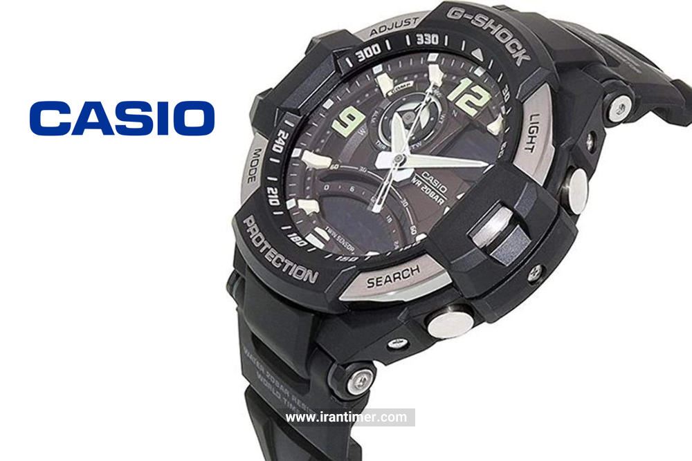 امکانات و ویژگی‌های ساعت مچی مردانه کاسیو مدل GA-1000-1BDR