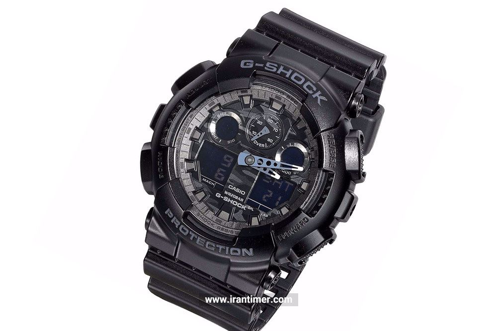 بررسی ظاهری ساعت مچی مردانه کاسیو مدل GA-100CF-1ADR