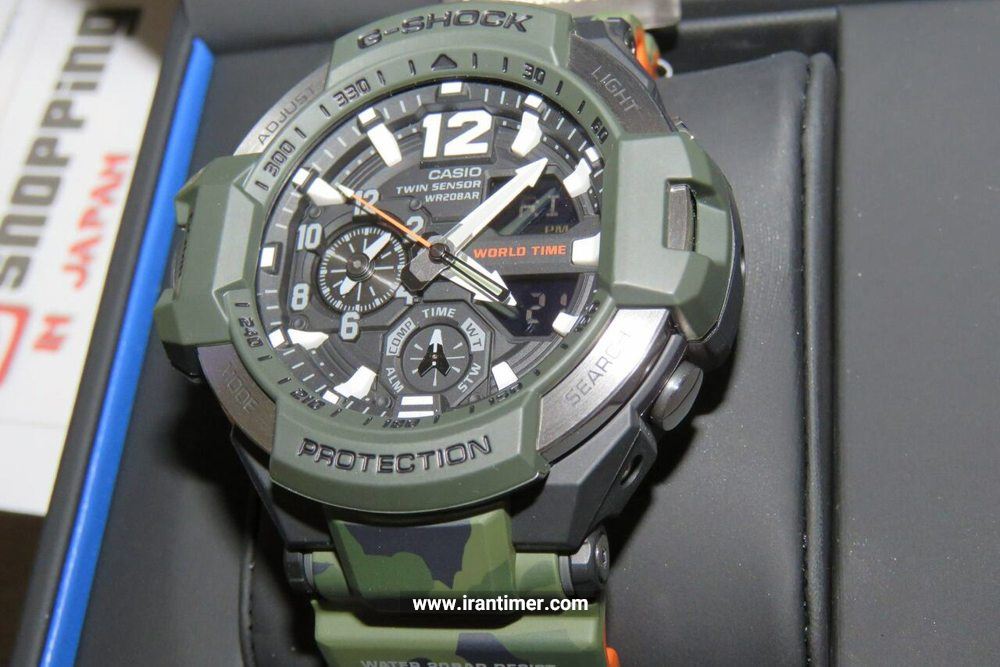 امکانات استفاده شده در ساعت مچی مردانه کاسیو مدل GA-1100SC-3ADR
