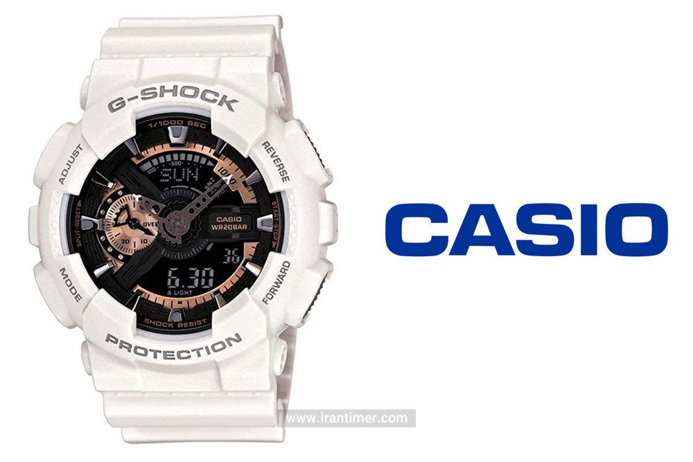 ساعت مچی مردانه کاسیو مدل GA-110RG-7ADR ساعتی