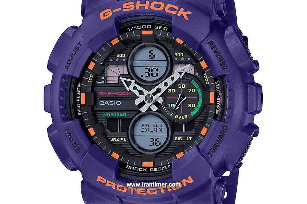 ساعت مچی مردانه کاسیو مدل GA-140-6ADR ساعتی