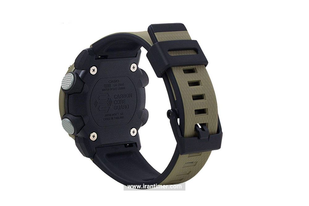 امکانات استفاده شده در ساعت مچی مردانه کاسیو مدل GA-2000-5ADR