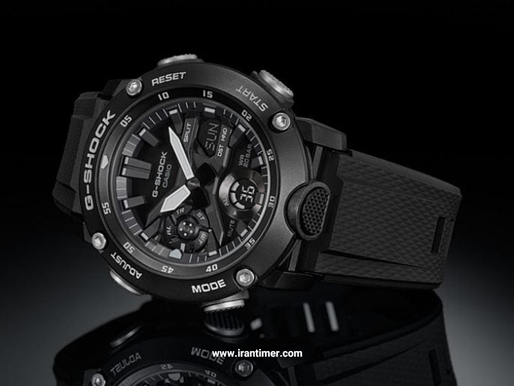 ساعت مچی مردانه کاسیو مدل GA-2000S-1ADR ساعتی دارای زمان سنج (Stopwatch) درکنار زیبایی و کیفیت