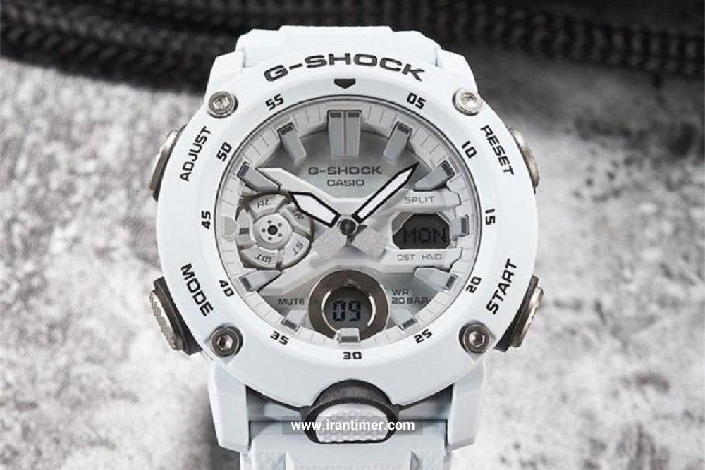ساعت مچی مردانه کاسیو مدل GA-2000S-7ADR ساعتی دارای کورنوگراف همراه با اصالت و کیفیت فوق العاده