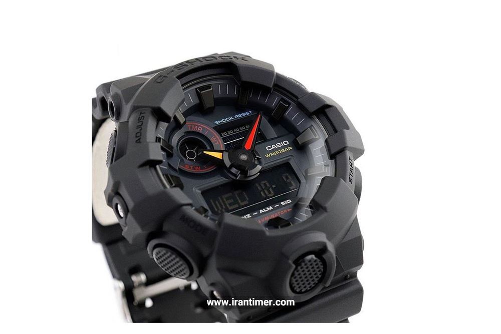ساعت مچی مردانه کاسیو مدل GA-700BMC-1ADR از چه امکاناتی برخوردار است؟