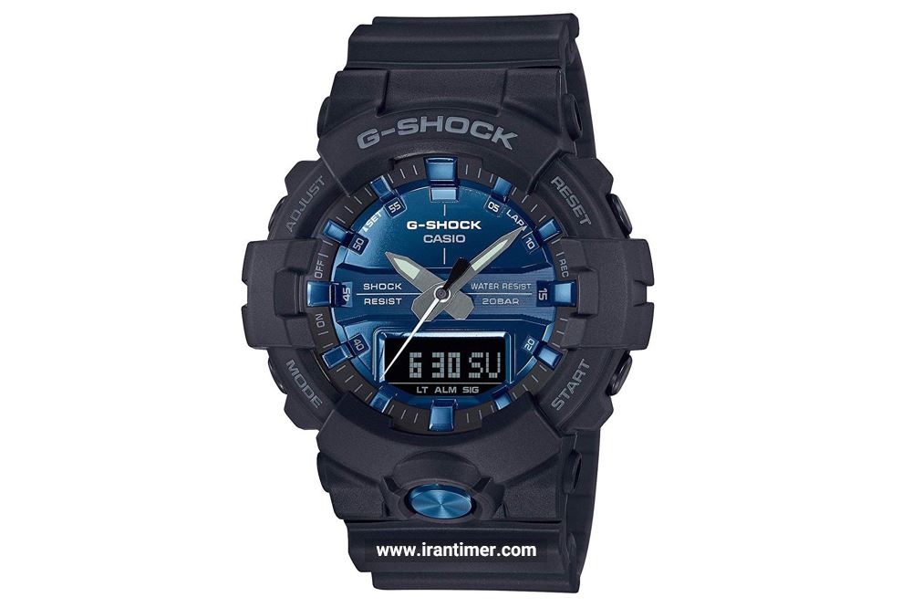 ساعت مچی مردانه کاسیو مدل GA-810MMB-1A2DR ساعتی دارای زمان سنج (Stopwatch) بهره مند از طراحی ظریف