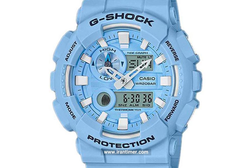 ساعت مچی مردانه کاسیو مدل GAX-100CSA-2ADR ساعتی تقویم دار با اصالت و کیفیت فوق العاده