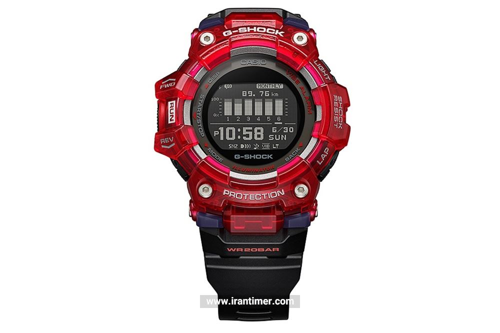 ساعت مچی مردانه کاسیو مدل GBD-100SM-4A1DR یک ساعت دارای زمان سنج (Stopwatch) درکنار کیفیت و زیبایی
