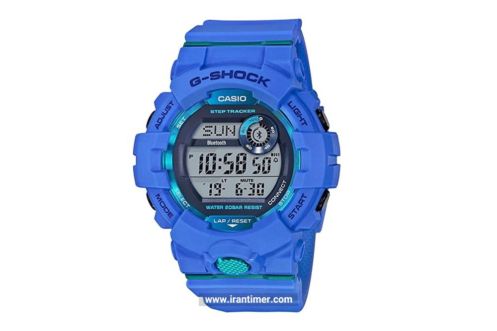ساعت مچی مردانه کاسیو مدل GBD-800-2DR یک ساعت دارای زمان سنج (Stopwatch) با طراحی جذاب