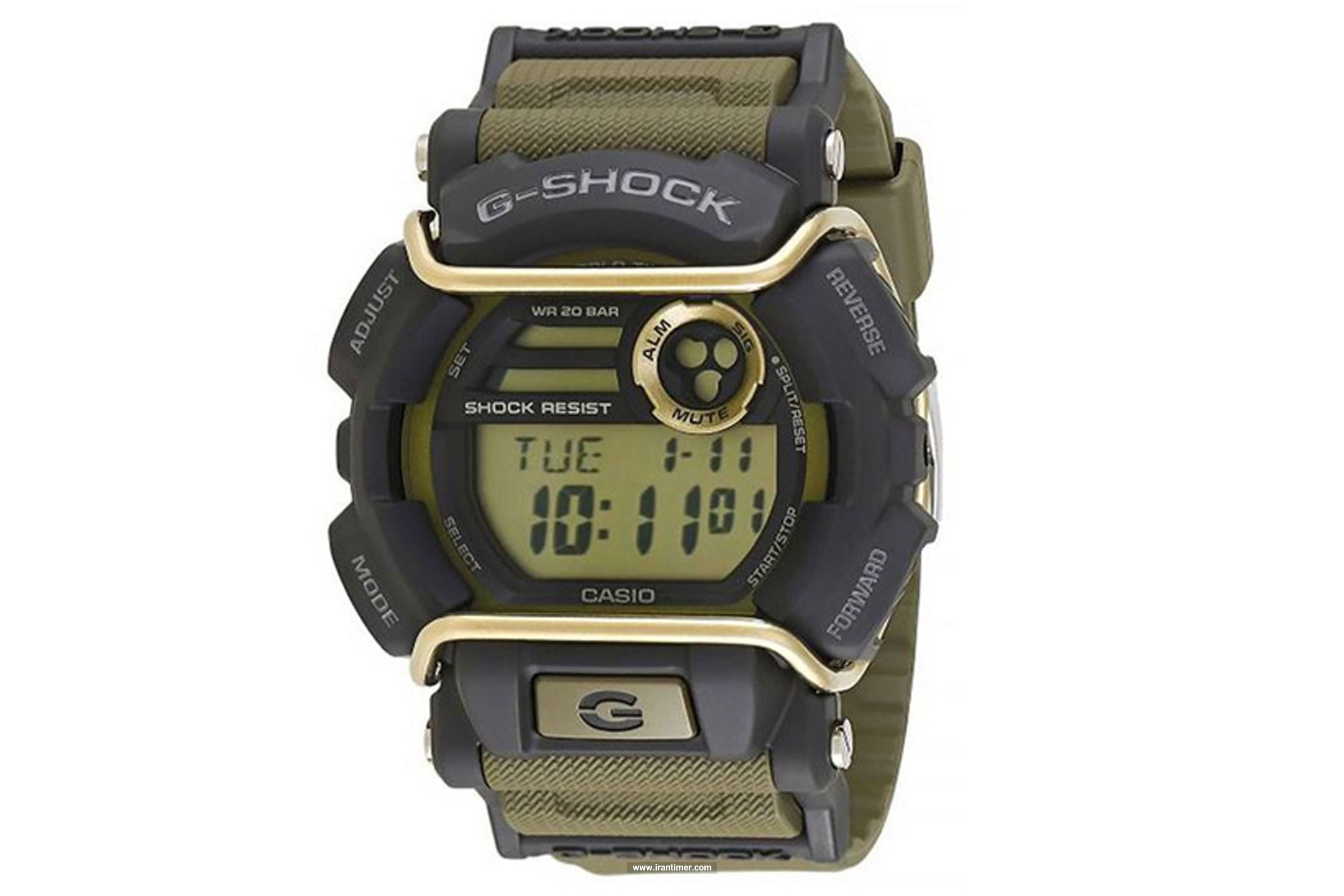 خرید، فروش و قیمت ساعت مچی کاسیو CASIO (G-Shock) مدل GD-400-9DR | مردانه  اسپرت تمام پلاستیک، نور پس زمینه، هشدار همراه با نور، چند زمانه، ساعت  جهانی، زمان سنج، تایمر شمارش گر