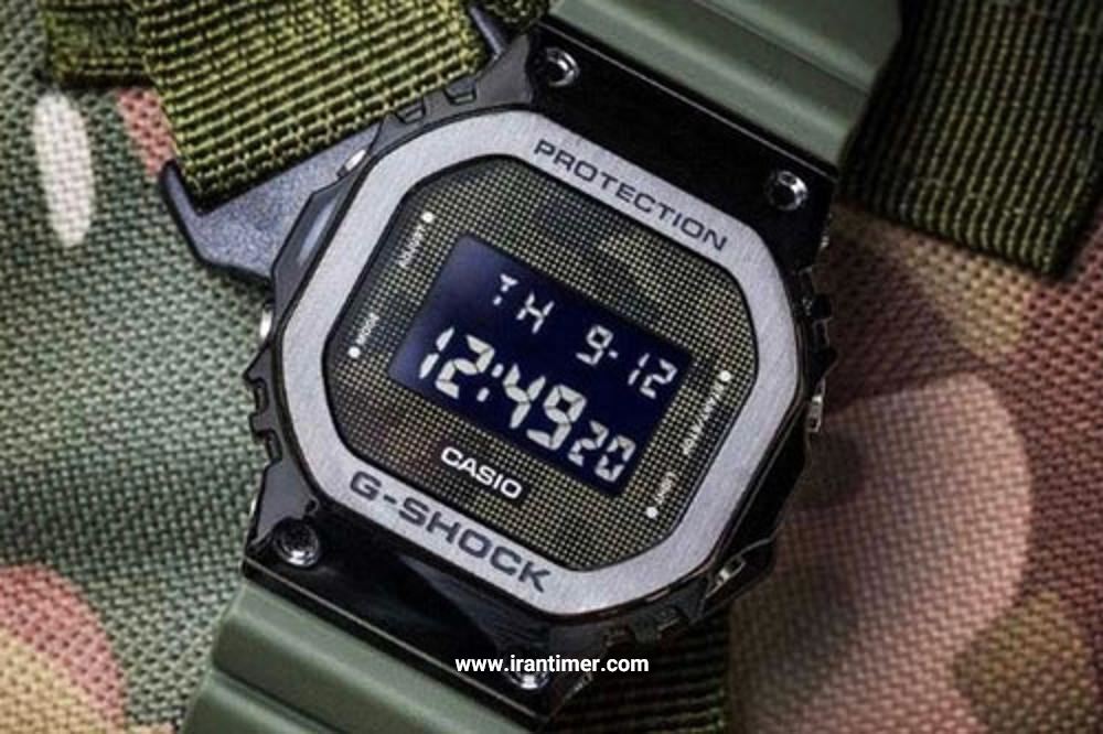 امکانات استفاده شده در ساعت مچی مردانه کاسیو مدل GM-5600B-3DR